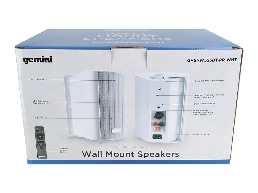 Акустическая система Gemini GHSI-W525BT-PR-WHT 26