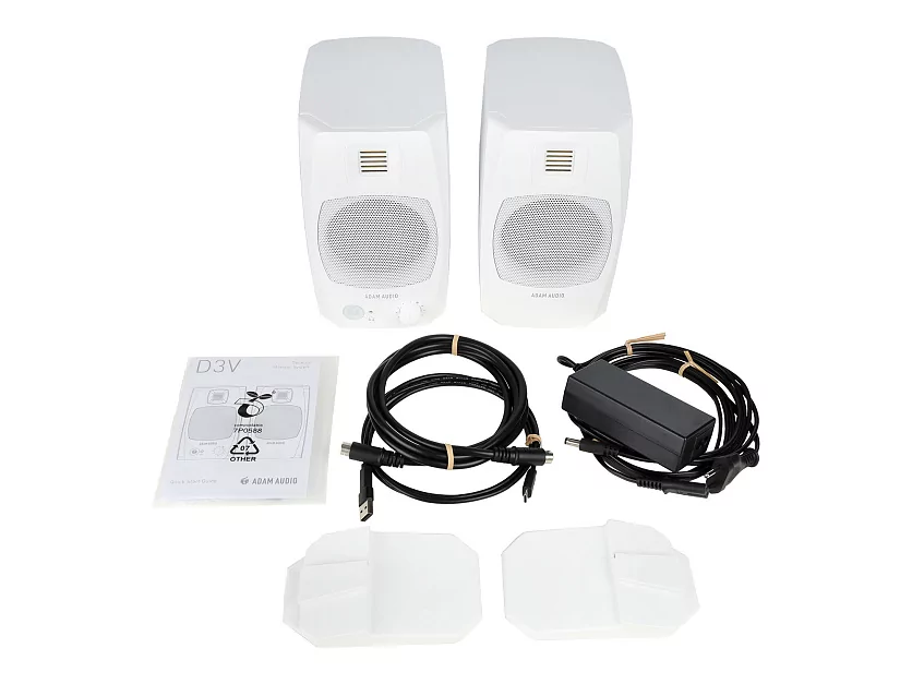 Акустическая система (студийный монитор) Adam D3V White 22