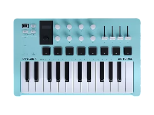 MIDI клавиатура Arturia MiniLAB 3 Aquamarine