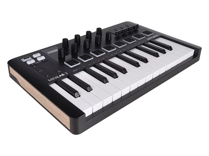 MIDI клавиатура Arturia MiniLAB 3 Black Edition 2