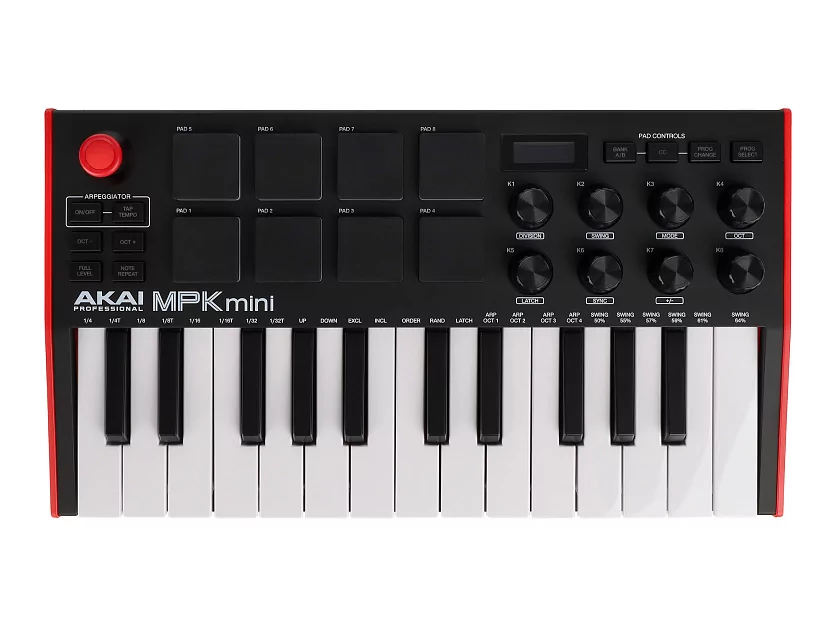 MIDI клавиатура AKAI MPK Mini MK3 5