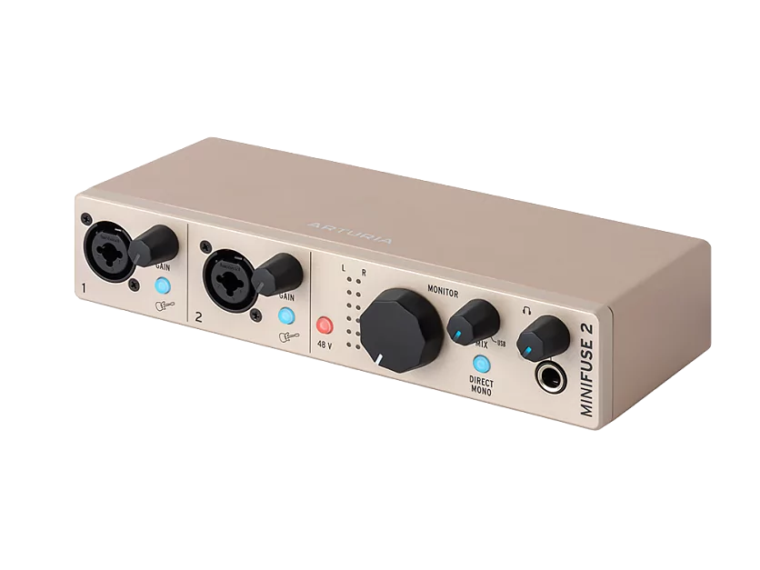 Аудиоинтерфейс USB Arturia MiniFuse 2 Champagne 2