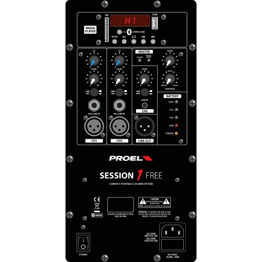 Активная акустическая система PROEL SESSION1FREE 4