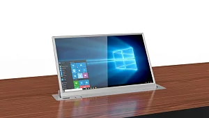 Моторизированный выдвижной монитор Forward Tilt Wize Pro WR-17FT silver