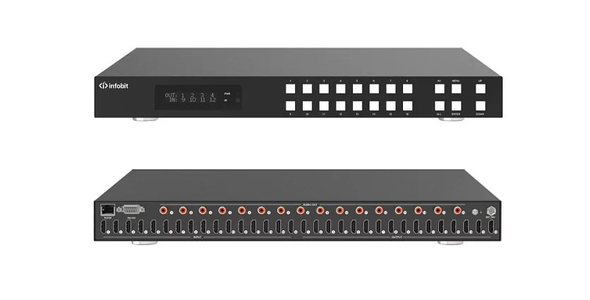 Матричный коммутатор Infobit iMatrix H1616A