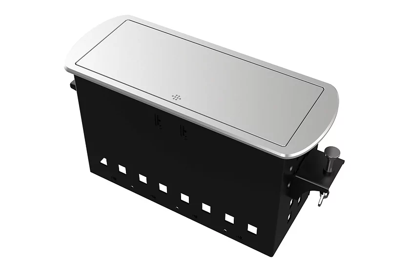 Прямоугольный металлический корпус Wize Pro WRTS-M-8CBOX-S 7