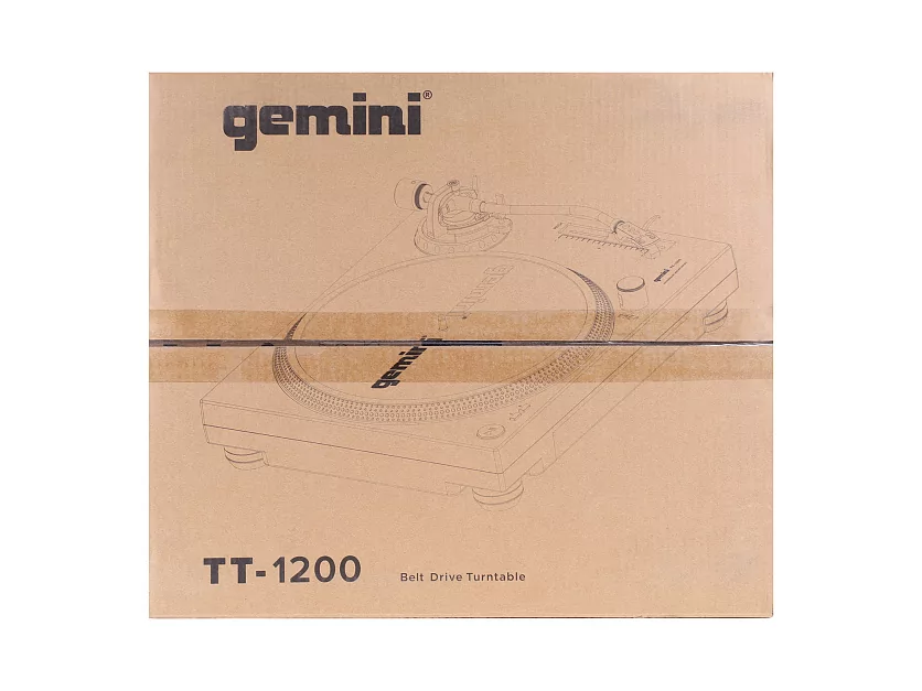 Виниловый проигрыватель Gemini TT-1200 19