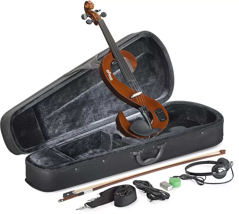 Электроскрипка STAGG EVN-4/4 VBR