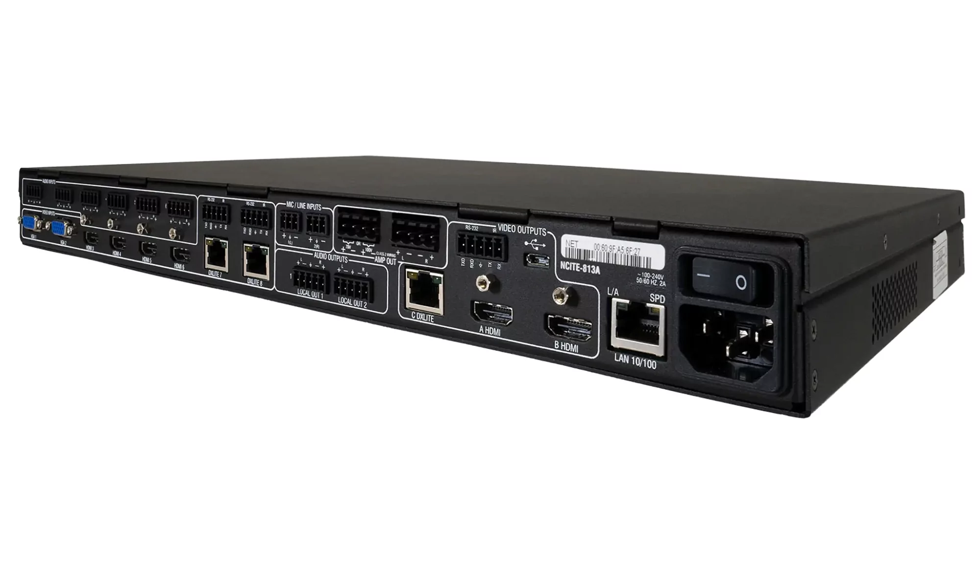 Презентационный коммутатор AMX NCITE-813A 7