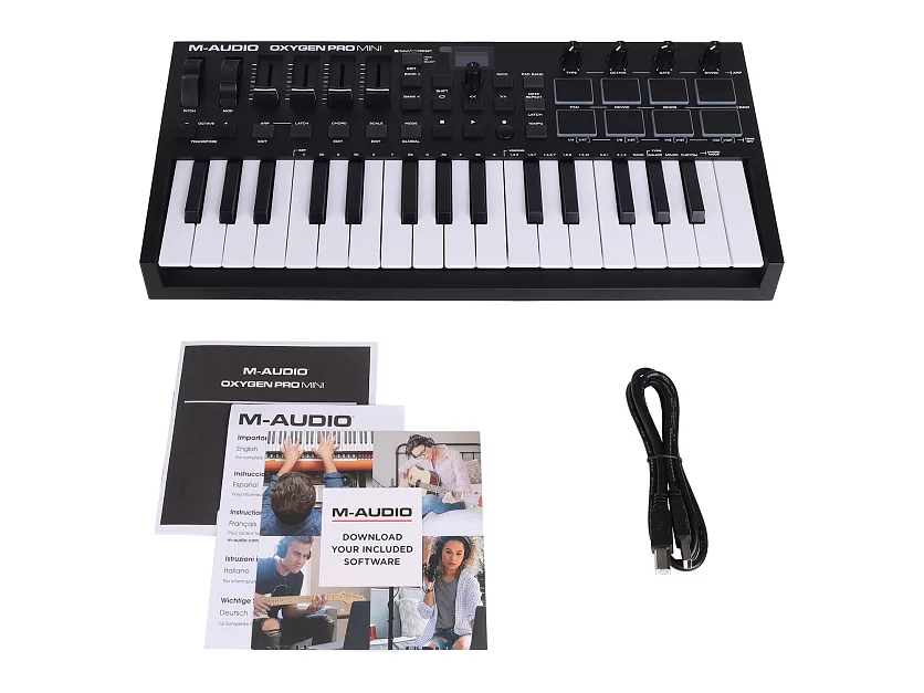 MIDI клавиатура M-audio Oxygen Pro Mini 10