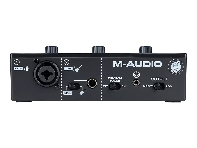 Аудиоинтерфейс USB M-audio M-Track Solo 4