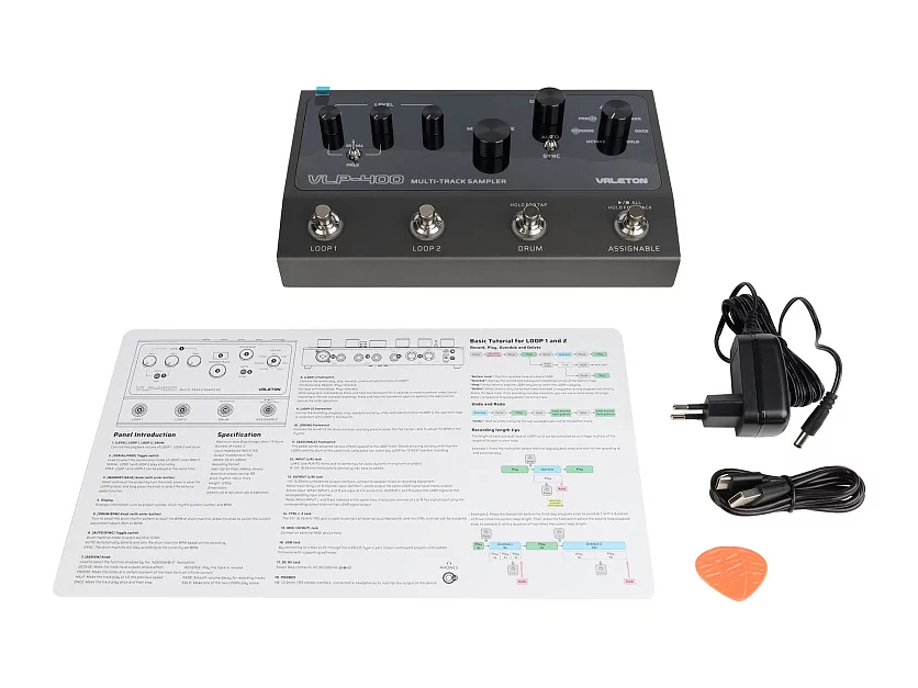 Напольный лупер на 7 часов записи Valeton VLP-400 13