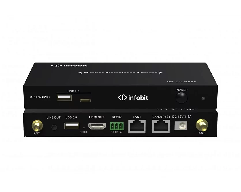 Беспроводная система презентации Infobit iShare X200 3
