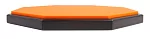 Пэд для занятий 12" KINGDO DRUM PAD SILICAGEL ORANGE 2