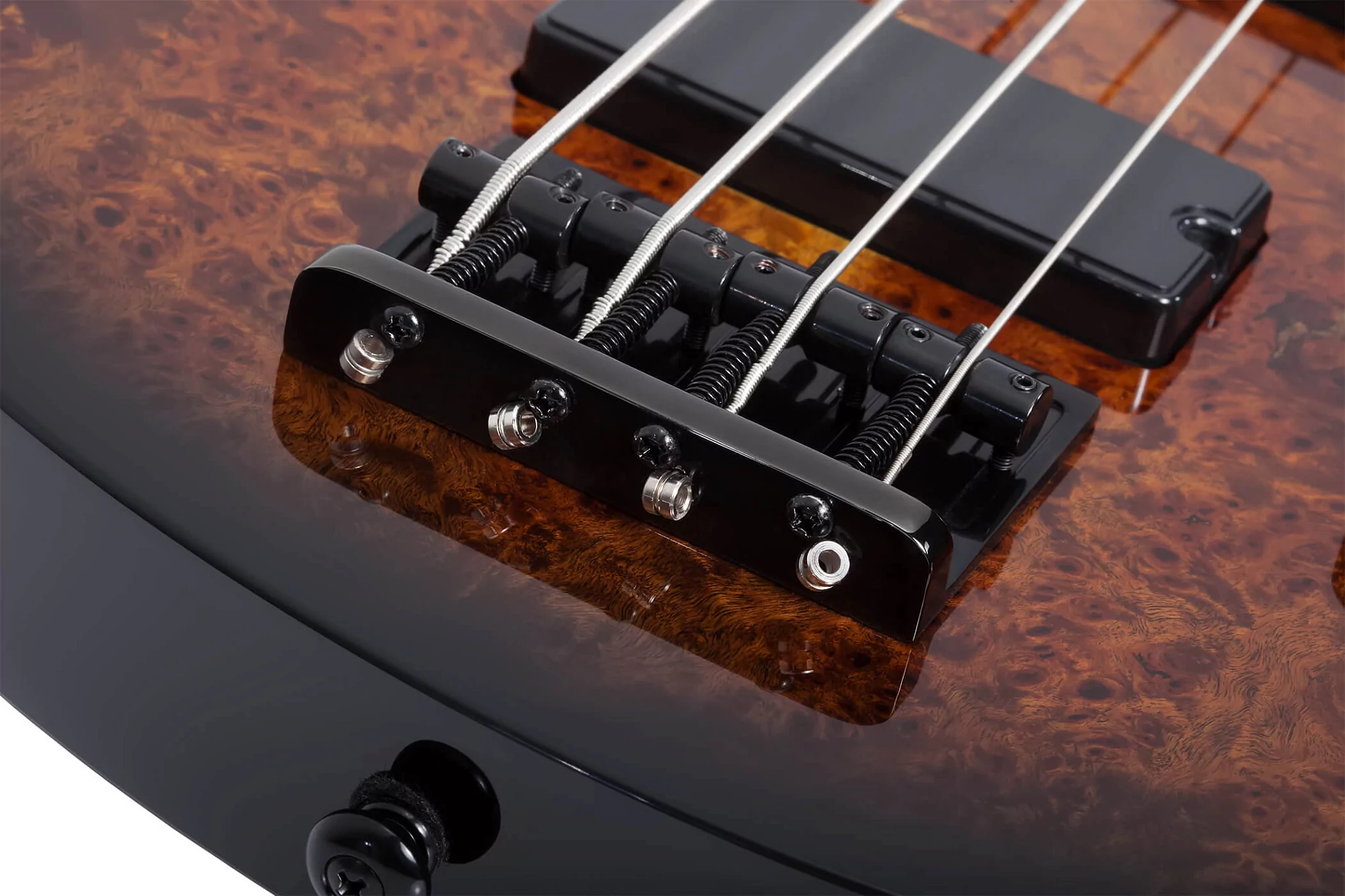 Бас-гитара SCHECTER C-4 STANDARD TOBACCO BURL 9