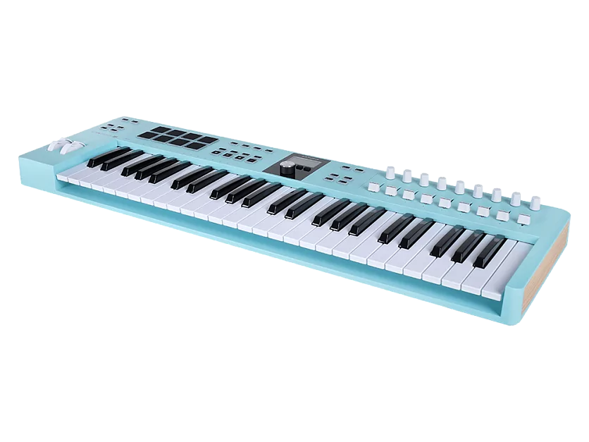 MIDI клавиатура Arturia KeyLab Essential 49 mk3 Aquamarine 4