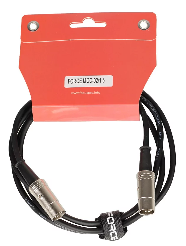 Кабель MIDI FORCE MCC-02/1.5 2