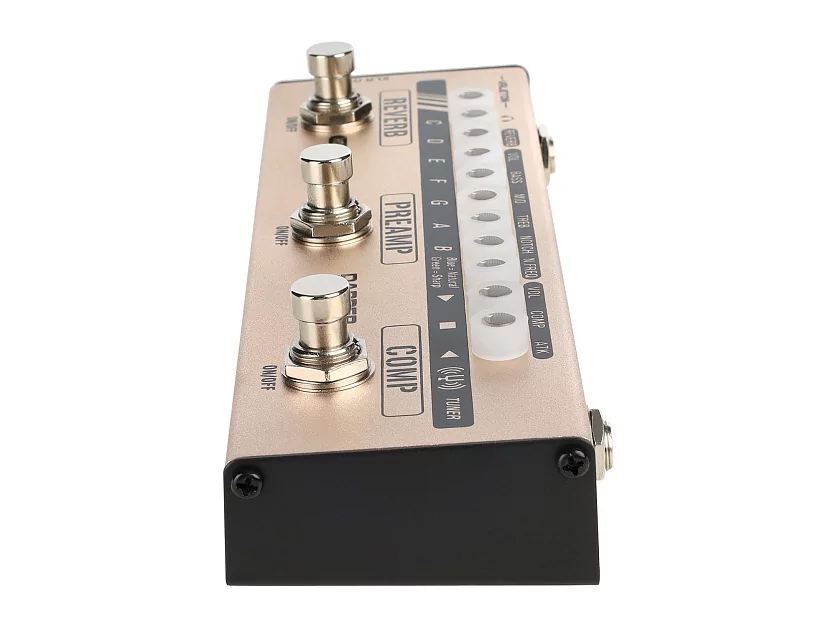 Напольная компактная гитарная педаль Dapper Acoustic Mini Valeton MES-4 6