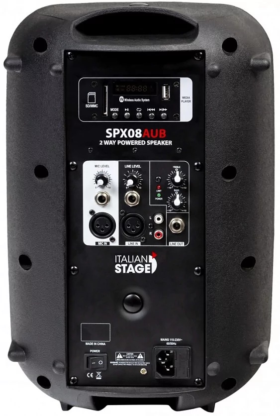 Активная акустическая система ITALIAN STAGE SPX08AUB 5