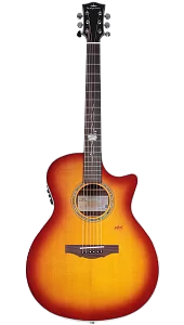 Трансакустическая гитара Kepma G1SE-GA-BS 2