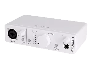 Аудиоинтерфейс USB Arturia MiniFuse 1 White 4