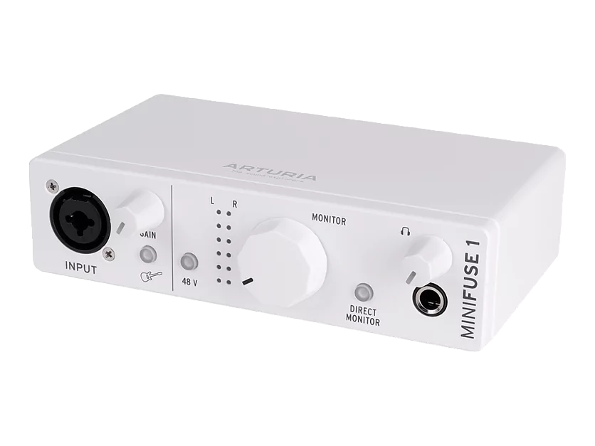 Аудиоинтерфейс USB Arturia MiniFuse 1 White 4