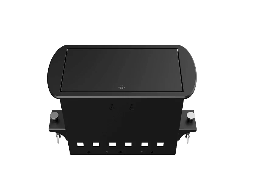 Прямоугольный металлический корпус Wize Pro WRTS-M-6CBOX-B 5