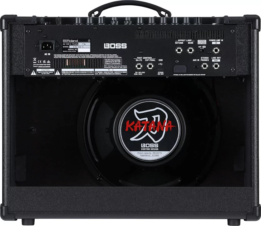 Гитарный комбоусилитель BOSS KTN-100 Gen3 3