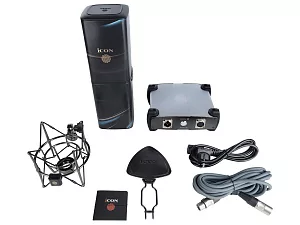 Профессиональный студийный ламповый микрофон Icon Space 251 5