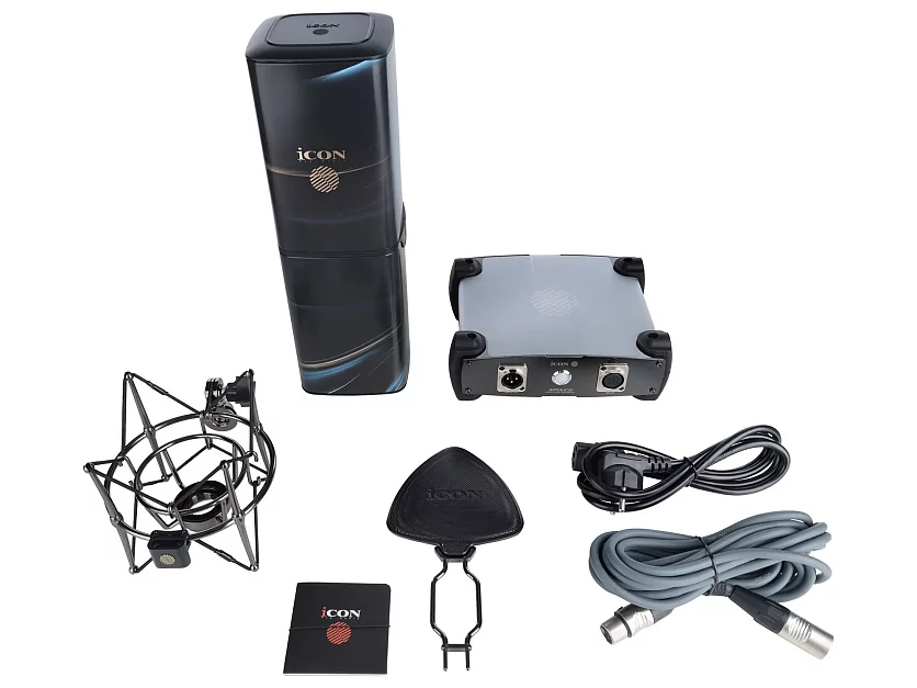 Профессиональный студийный ламповый микрофон Icon Space 251 5