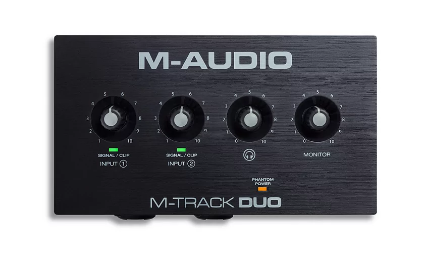 Аудиоинтерфейс USB M-audio M-Track Duо 2