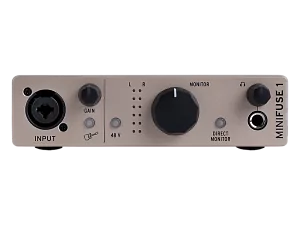 Аудиоинтерфейс USB Arturia MiniFuse 1 Champagne 3