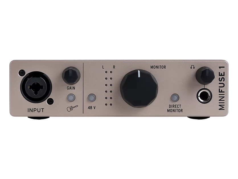 Аудиоинтерфейс USB Arturia MiniFuse 1 Champagne 3