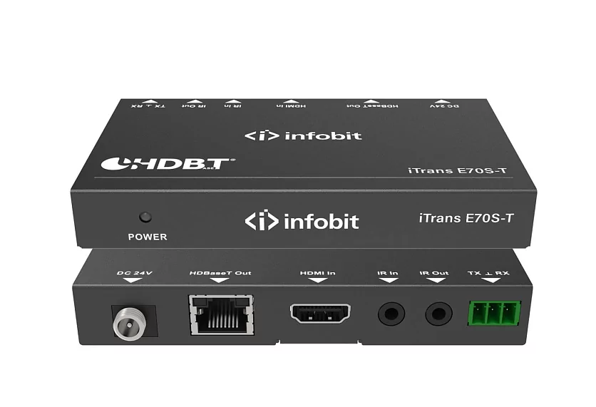 Комплект удлинителя сигнала HDMI Infobit iTrans E70S 3