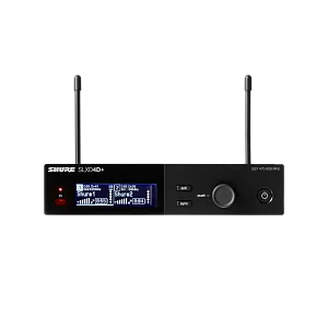 Цифровой двухканальный приемник SHURE SLXD4D+E=-G65 2