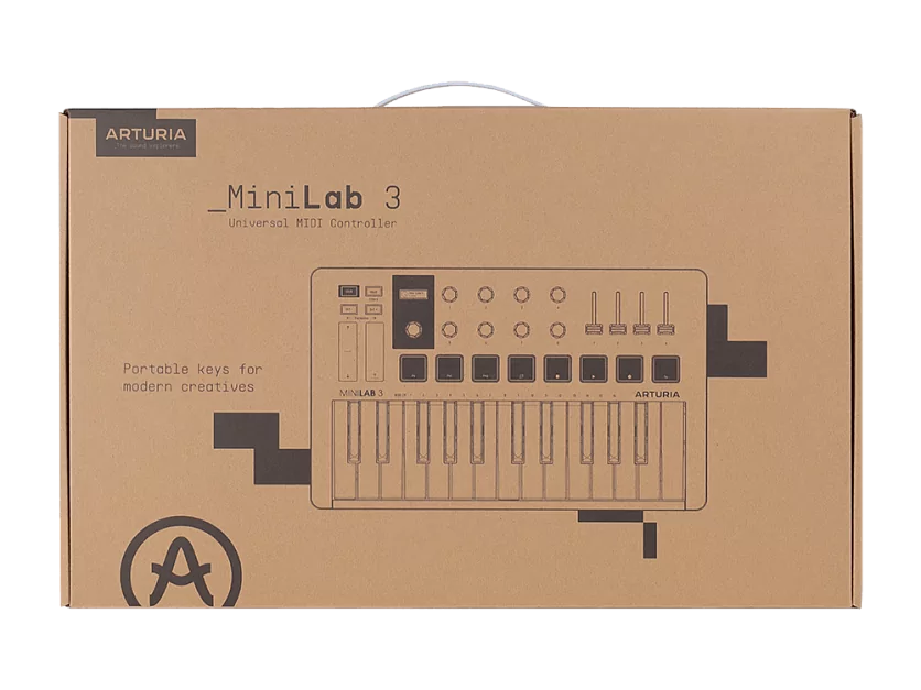 MIDI клавиатура Arturia MiniLAB 3 Aquamarine 13