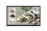 Интерактивный дисплей LG 75TR3DQ-B