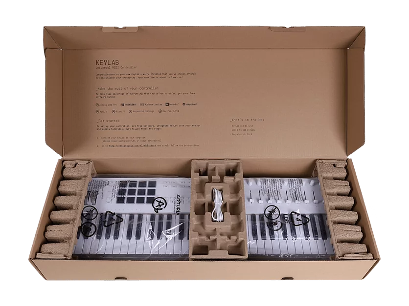 MIDI клавиатура Arturia KeyLAB 61 MK3 White 15