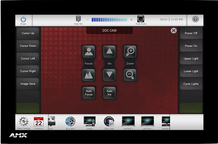 Панель настенная 10" AMX MSD-1001-L2