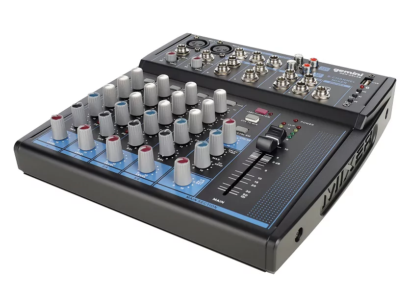 Микшер Gemini GEM-08USB 11