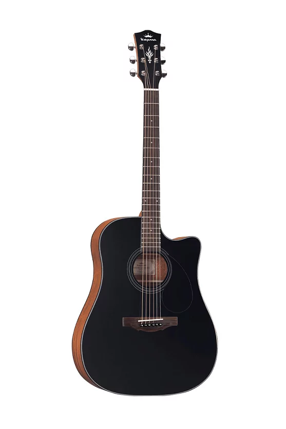 Трансакустическая гитара Kepma EDCE-K10PRO-BKM