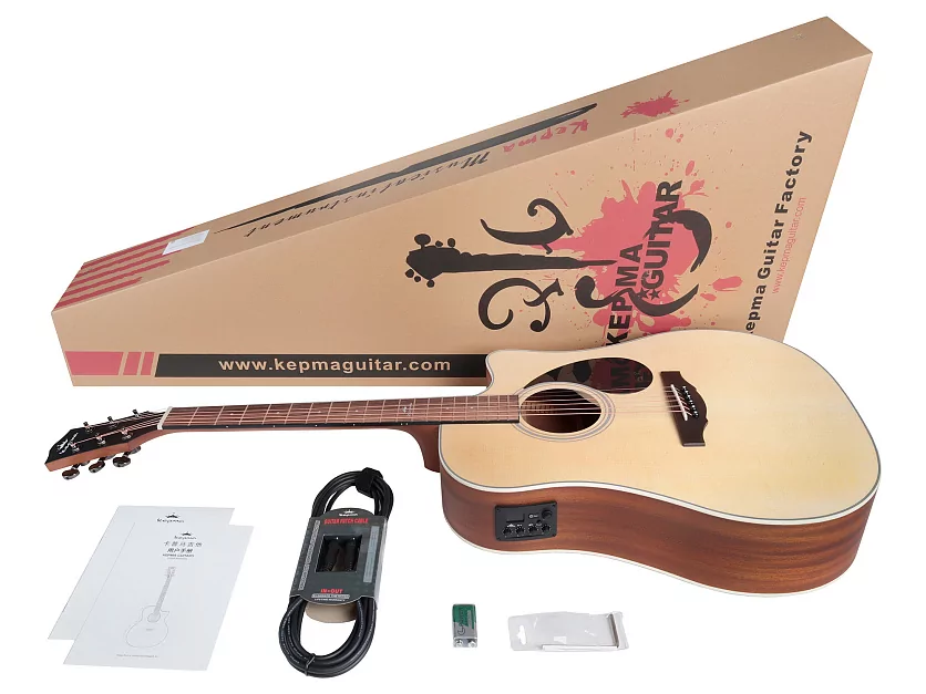 Электроакустическая гитара Kepma D1CEPRO-K1-NM 5