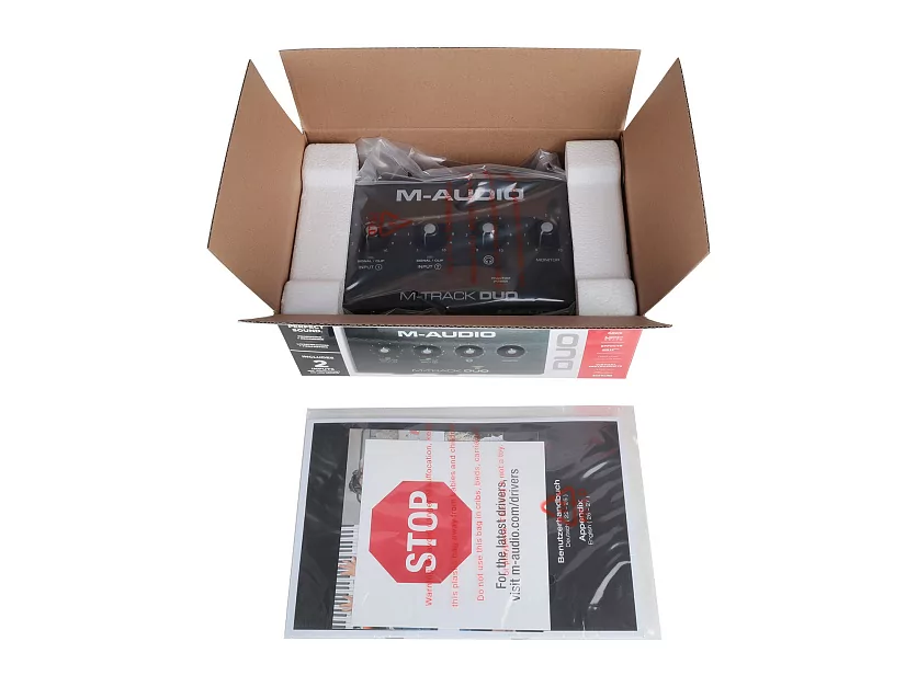 Аудиоинтерфейс USB M-audio M-Track Duо 8