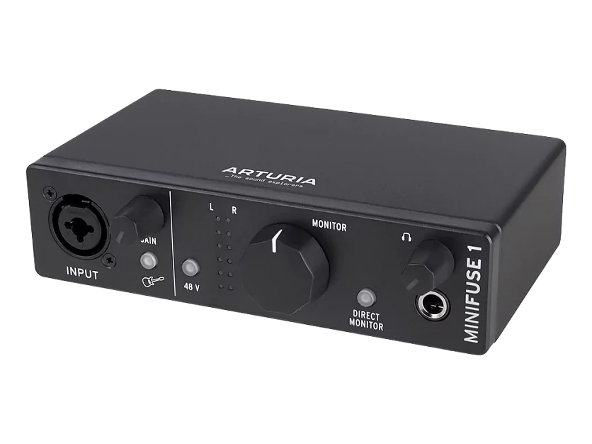 Аудиоинтерфейс USB Arturia MiniFuse 1 Black 8