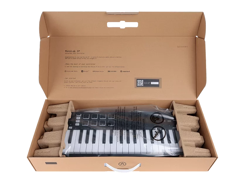 MIDI клавиатура Arturia MiniLAB 3 37 Black 7