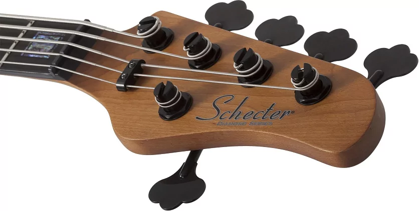 Бас-гитара SCHECTER MODEL-T 5 EXOTIC BLACK LIMBA BL 13