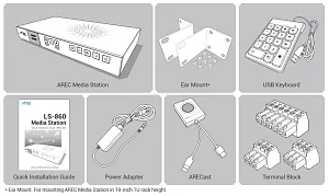 Рекордер AREC LS-860N 4