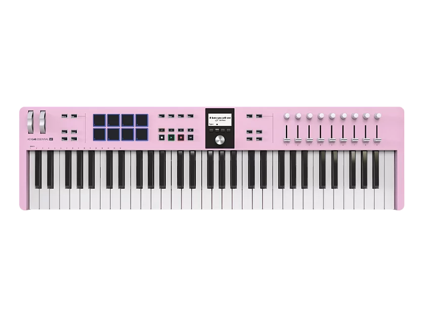MIDI клавиатура Arturia KeyLab Essential 61 mk3 Rose Quartz