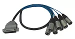 Кабель FORCE DB25-XLRM/3