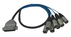 Кабель FORCE DB25-XLRM/3